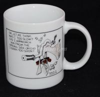 Bob Lipscomb Humorous HUNTING DOG Cartoon Coffee Mug